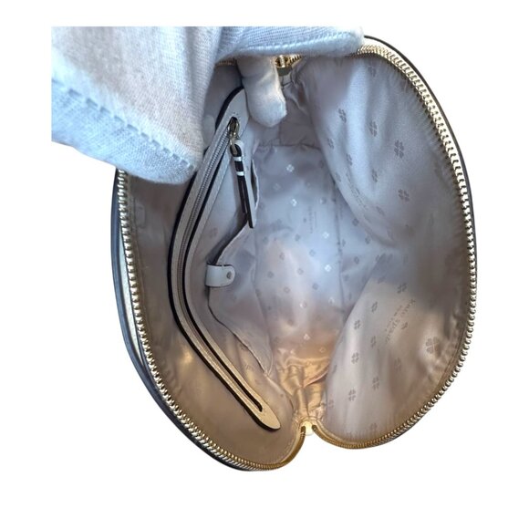 Kate Spade New York Sylvia Jeweled Dome Leather Satchel (GUC) - Picture 6 of 6